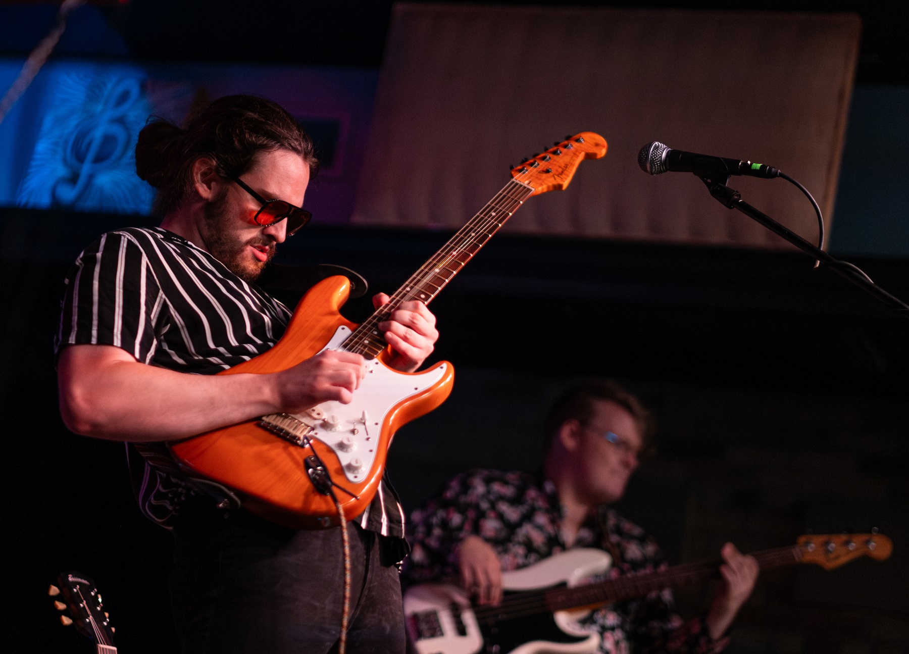 Michael Murphy performs during the 2024 Mile of Music.