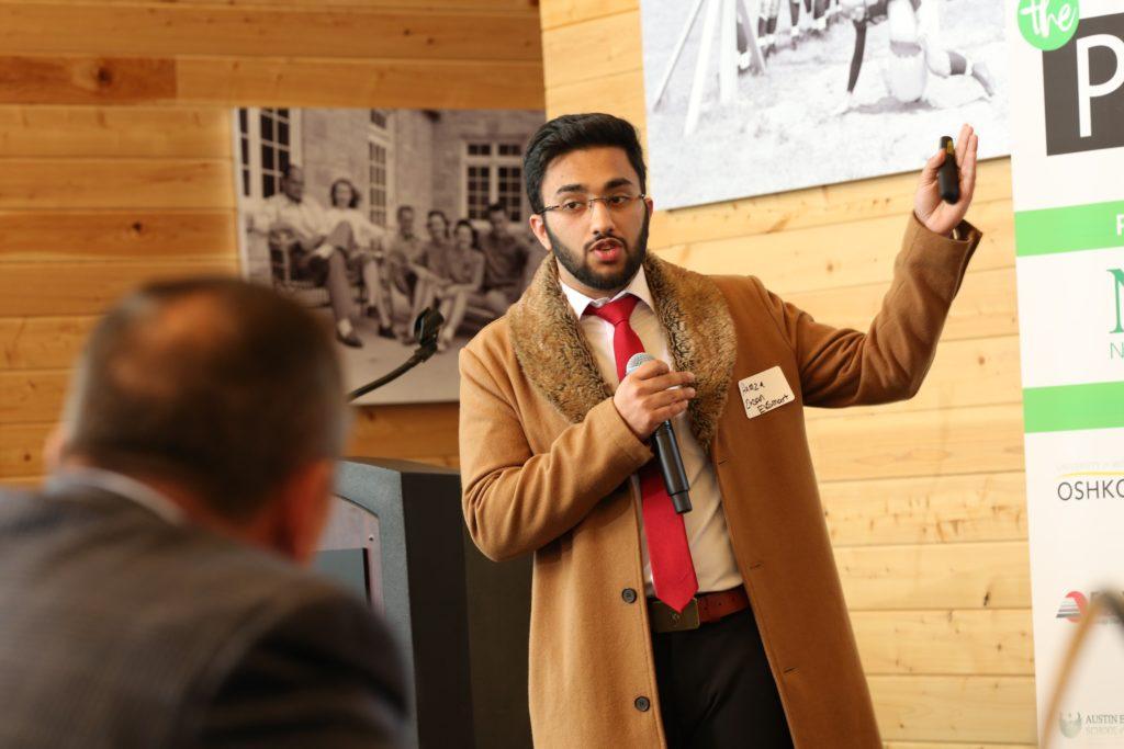 Hamza Ehsan ’20 at The Pitch
