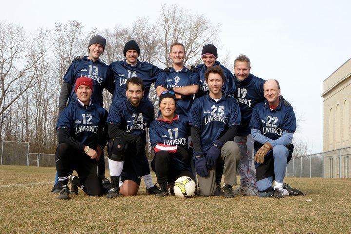 Faculty pick-up soccer group 