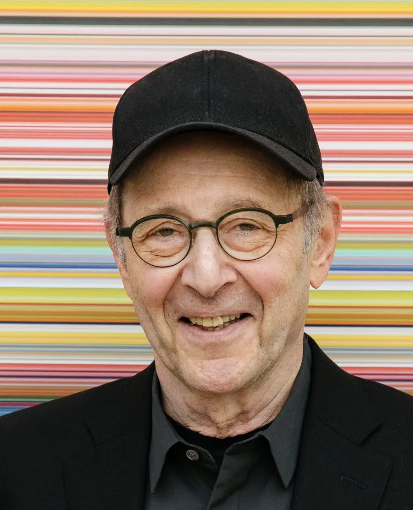 Headshot of composer Steve Reich.