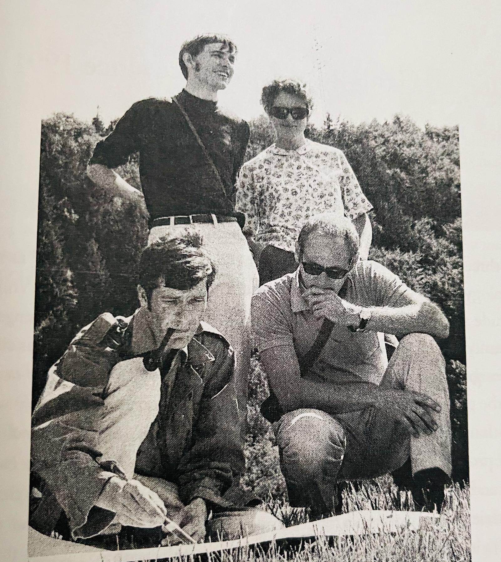 Ron in field in Switzerland