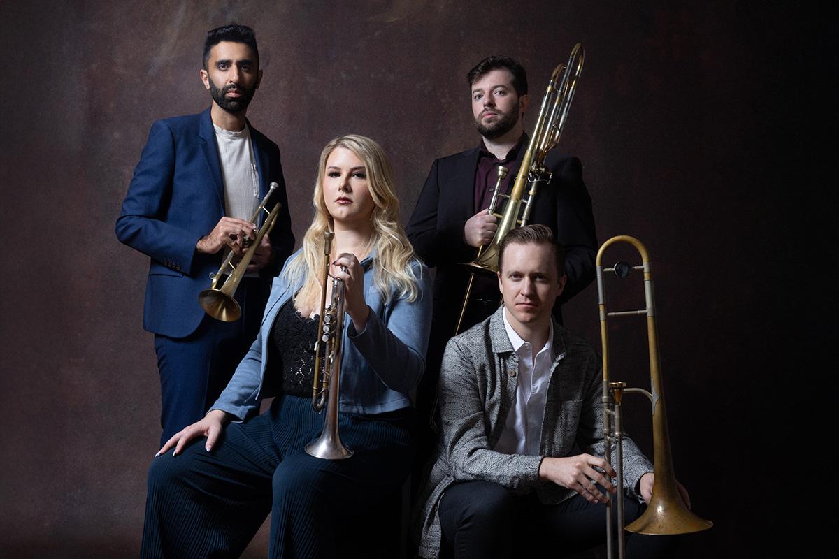 Profile image of trumpet-trombone quartet The Westerlies.