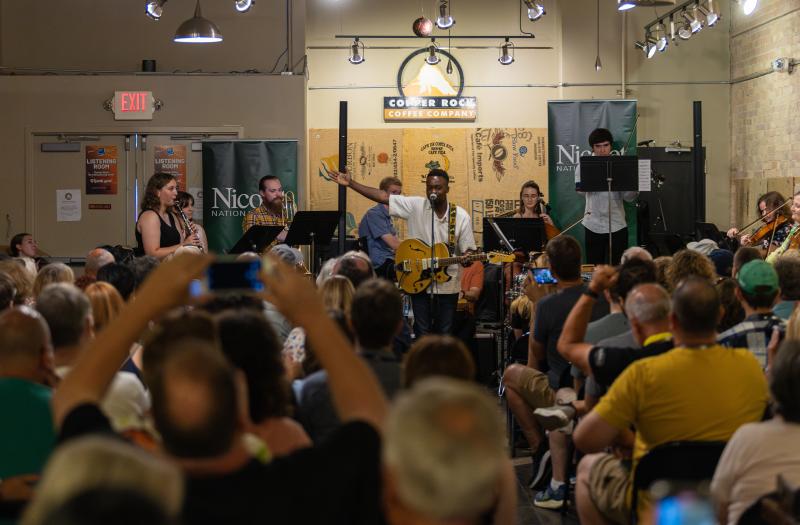 Ben Mulwana and LCMF Musicians at Copper Rock