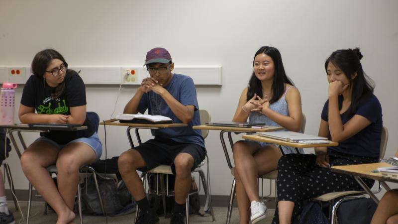 College-bound students in the Scholars Program