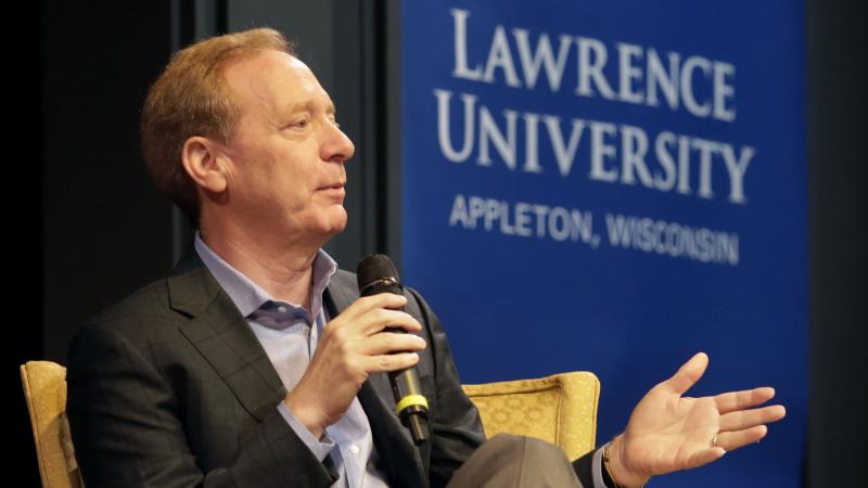 Microsoft president at LU