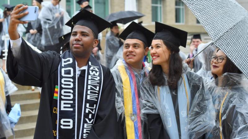 Lawrence University students hailed the school as supportive