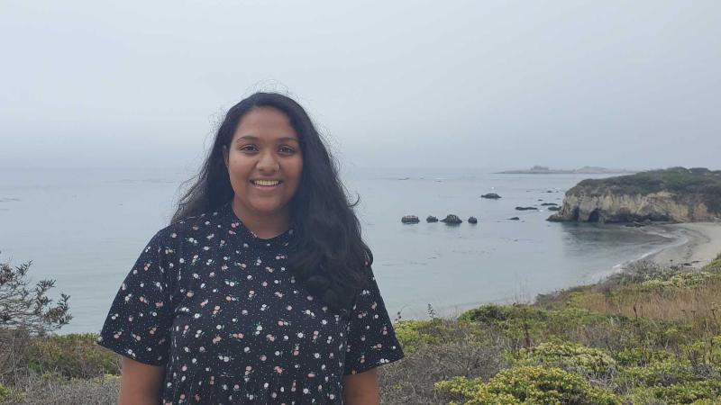 Aparna Gajulapalli, a computer science major who pursued a computer science degree at Lawrence