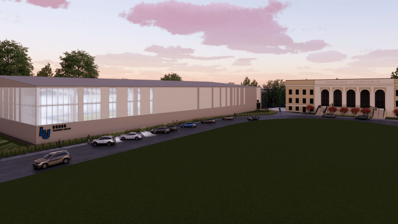 rendering of the loop athletic facility