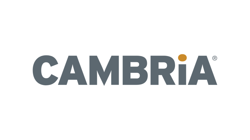 wordmark for Cambria hotel